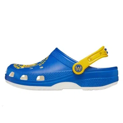 CROCS CROCS X NBA GOLDEN STATE WARRIORS CLASSIC CLOG 'BLUE YELLOW'