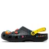 Crocs X Pac-man Classic Clog Shoes In Multi