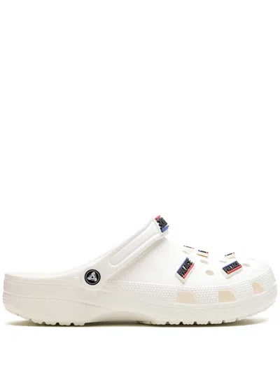 Crocs X Palace Classic Clogs In White