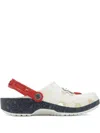 Crocs Peanuts Clog Rubber Sandals In White