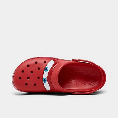 Crocs X Pixar Cars Lightning Mcqueen Classic Clog Shoes In Multi