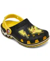Crocs Pokemon Toddler Kids' Pikachu Classic Clogs From Finish Line In Black,lemon