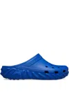 Crocs X Salehe Bembury Perforated Mules In Blue