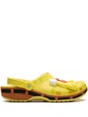 Crocs X Spongebob Squarepants Classic Clogs Slides In Yellow