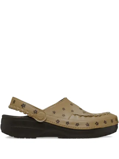 Crocs X Story Mfg Floral-printed Slip-on Clogs