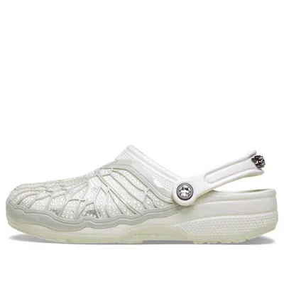 Crocs X Swarovski Classic Clog 'ivory' In White
