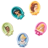 Crocs Youth   Jibbitz Disney Princess 5 Pack In Blue/yellow