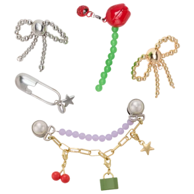 Crocs Youth   Jibbitz Meta Icon 5 Pack In Multi