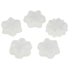 Crocs Youth   Led Winter Night Snowflake 5 Pack In Silver/silver
