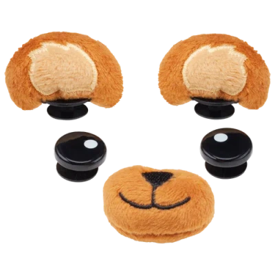 Crocs Youth   Make Your Own Teddy 5 Pack In Black/brown