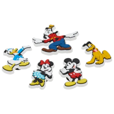 Crocs Youth   Mickey Friends 5 Pack In White/red
