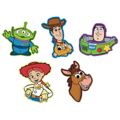 Crocs Youth  Jibbitz Toy Story Character 5 Pack In Multi