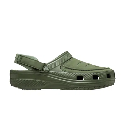 Pre-owned Crocs Yukon Vista Ii Literide Clog 'army Green' | Men's Size 11