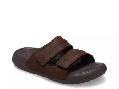 Crocs Yukon Vista Ii Slide Sandal In Brown