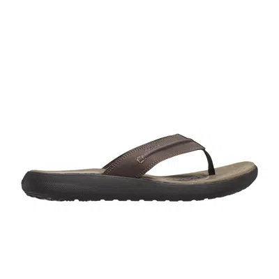 Pre-owned Crocs Yukon Vista Literide Flip 'espresso' | Brown | Men's Size 10