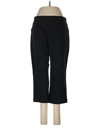 Pre-owned Croft & Barrow Active Pants In Black