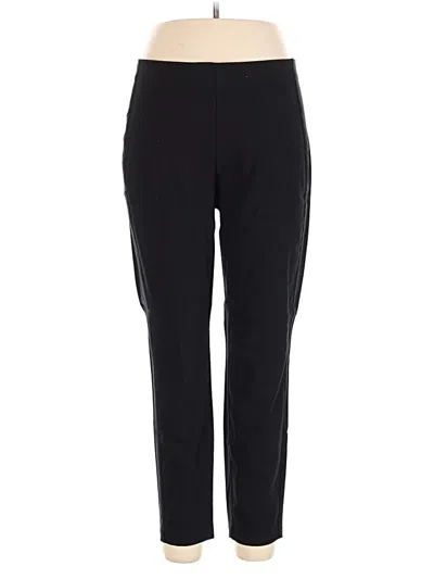 Pre-owned Croft & Barrow Active Pants In Black