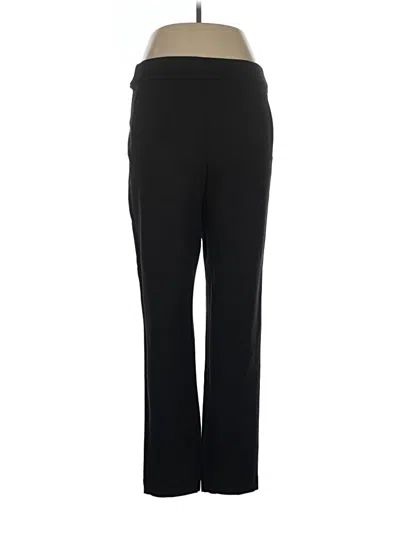 Pre-owned Croft & Barrow Active Pants In Black
