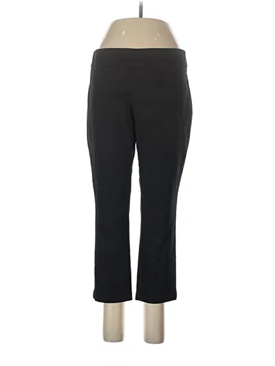 Pre-owned Croft & Barrow Active Pants In Black