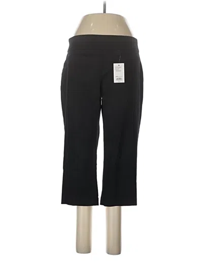 Croft & Barrow Active Pants In Black
