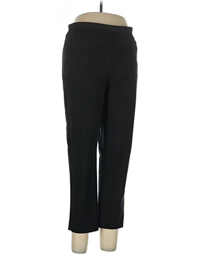 Pre-owned Croft & Barrow Active Pants In Black