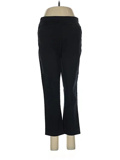 Pre-owned Croft & Barrow Active Pants In Black