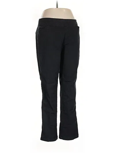 Pre-owned Croft & Barrow Active Pants In Black