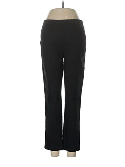 Pre-owned Croft & Barrow Active Pants In Black
