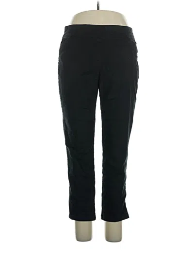 Pre-owned Croft & Barrow Active Pants In Black