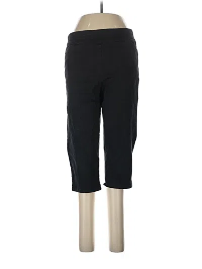 Pre-owned Croft & Barrow Active Pants In Black