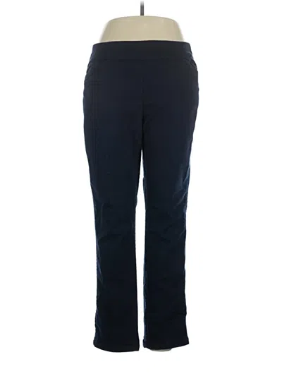 Pre-owned Croft & Barrow Active Pants In Blue