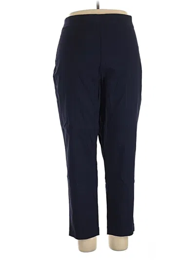 Pre-owned Croft & Barrow Active Pants In Blue