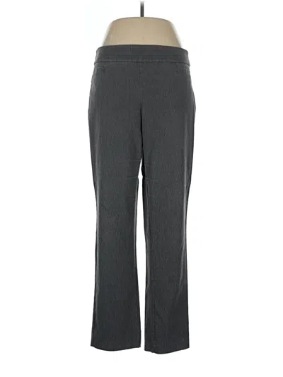Pre-owned Croft & Barrow Active Pants In Gray