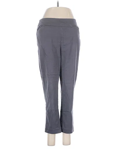 Pre-owned Croft & Barrow Active Pants In Gray