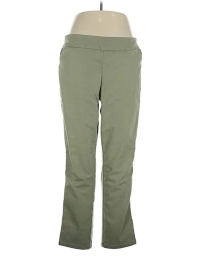 Pre-owned Croft & Barrow Active Pants In Green