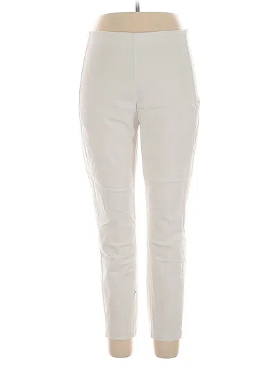 Pre-owned Croft & Barrow Active Pants In White