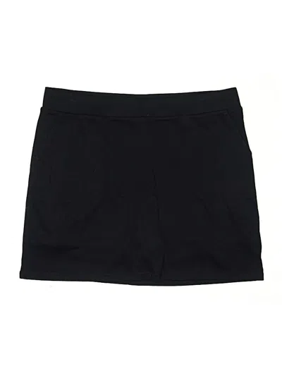 Pre-owned Croft & Barrow Active Skort In Black
