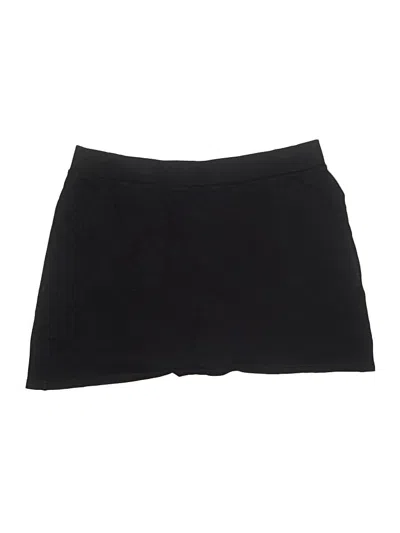 Pre-owned Croft & Barrow Active Skort In Black