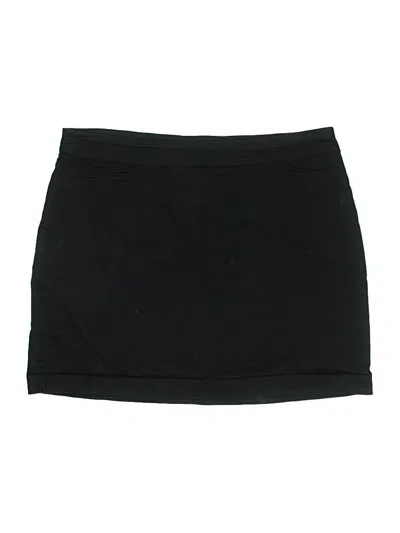 Pre-owned Croft & Barrow Active Skort In Black