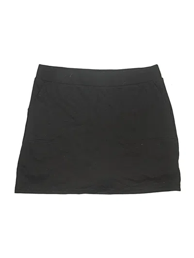 Pre-owned Croft & Barrow Active Skort In Black