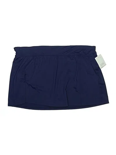 Pre-owned Croft & Barrow Active Skort In Blue