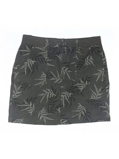 Pre-owned Croft & Barrow Active Skort In Gray