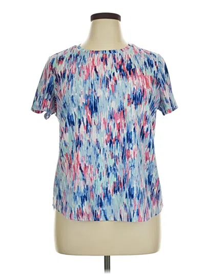 Pre-owned Croft & Barrow Active T-shirt In Blue