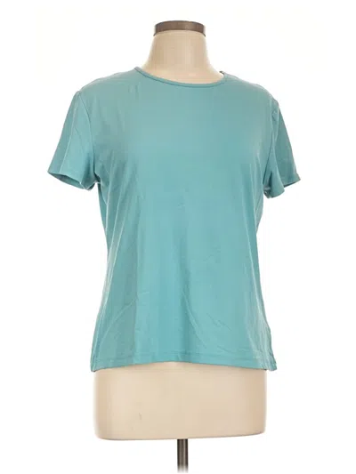 Pre-owned Croft & Barrow Active T-shirt In Teal