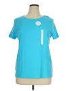 Croft & Barrow Active T-shirt In Teal