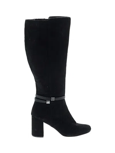 Pre-owned Croft & Barrow Boots In Black