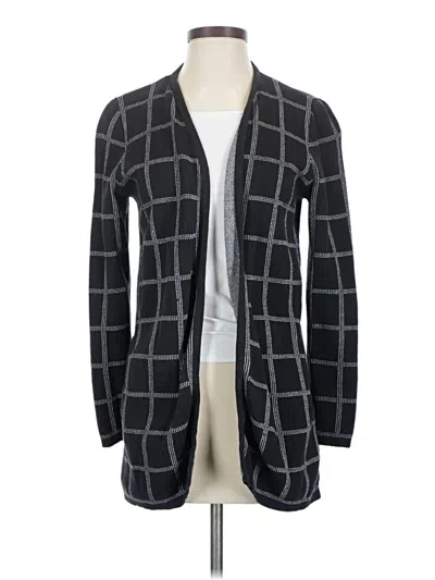 Pre-owned Croft & Barrow Cardigan Sweater In Black