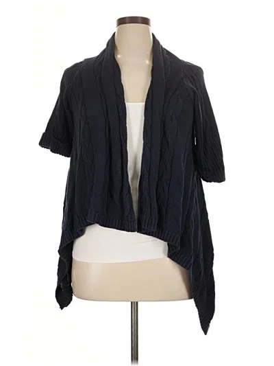 Pre-owned Croft & Barrow Cardigan Sweater In Black