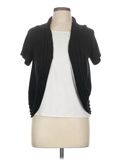 Pre-owned Croft & Barrow Cardigan Sweater In Black