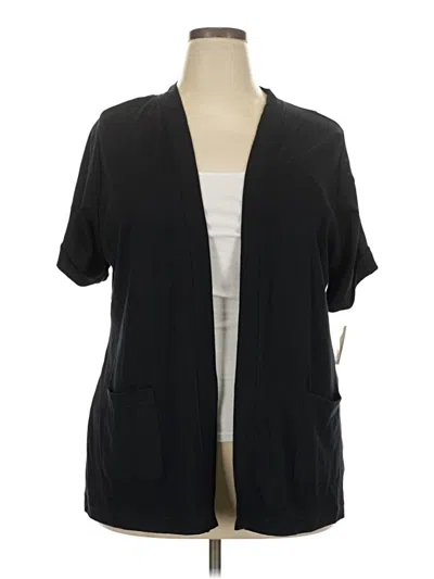 Croft & Barrow Cardigan Sweater In Black